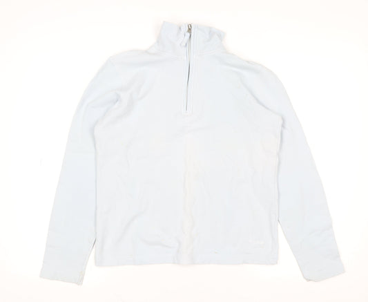 Womens UK Size S TAGG Blue Gym & Training Running & Jogging Yoga Jacket