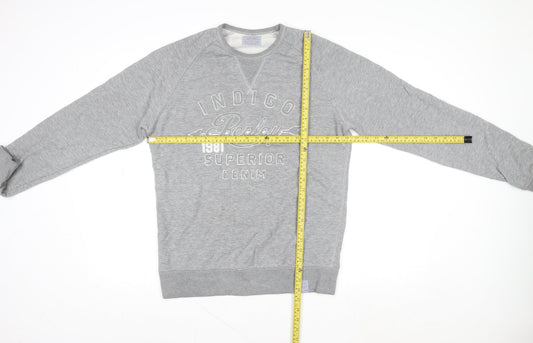 Womens UK Size L Replay Grey Pullover Sweatshirt