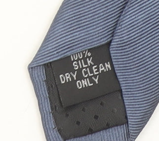 Skopes Men's Blue Slim Silk Tie