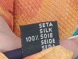 Next for Men Multicoloured Floral Silk Tie One Size Pointed