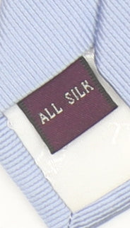 T.M. Lewin Men’s Blue Striped Silk Slim Tie One Size