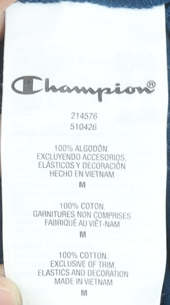 Mens UK Size M Champion Blue T-Shirt