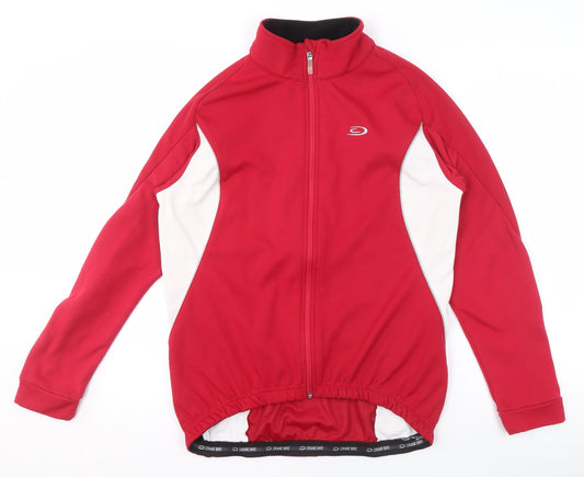 Womens UK Size M Crane Red Soft Shell