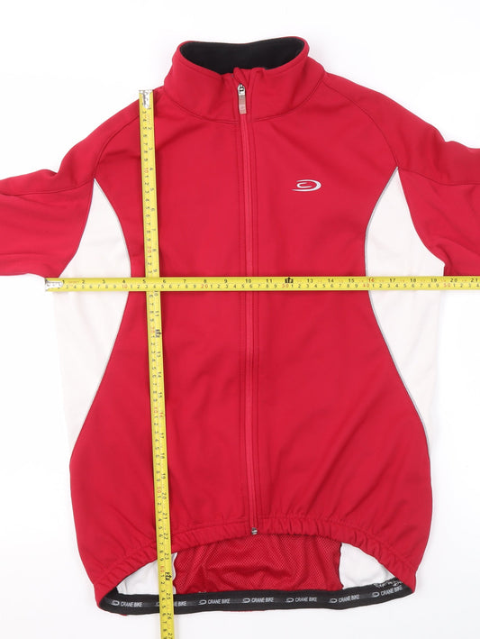 Womens UK Size M Crane Red Soft Shell