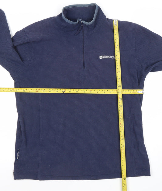 Mens UK Size S Mountain Warehouse Blue Pullover Sweatshirt