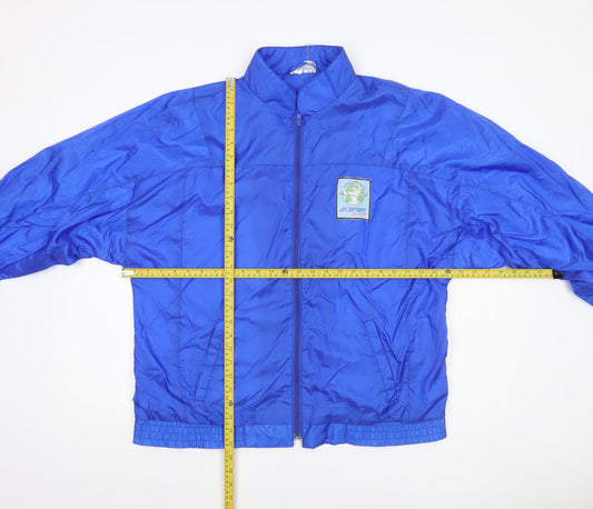 Womens UK Size 6 AK Sport Blue Windbreaker Coat