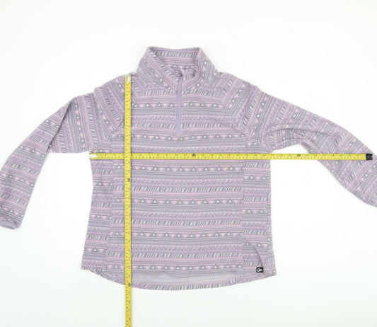 Womens UK Size L Outdoor Products Purple Pullover Sweatshirt