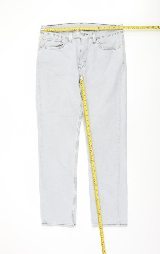 Levi's 511 Men's Grey Slim Fit Denim Jeans W34 L32