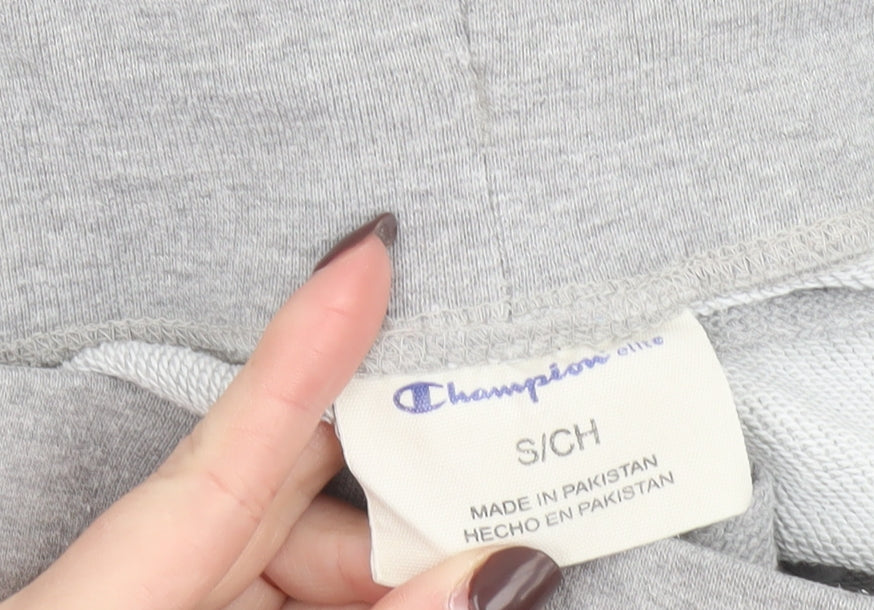 Champion Men's Grey Jogger Sweatpants S Elastic Waist Comfort Fit