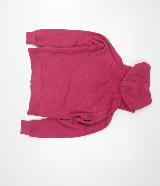 Womens UK Size 10 Jack Wills Pink Full Zip Hoodie
