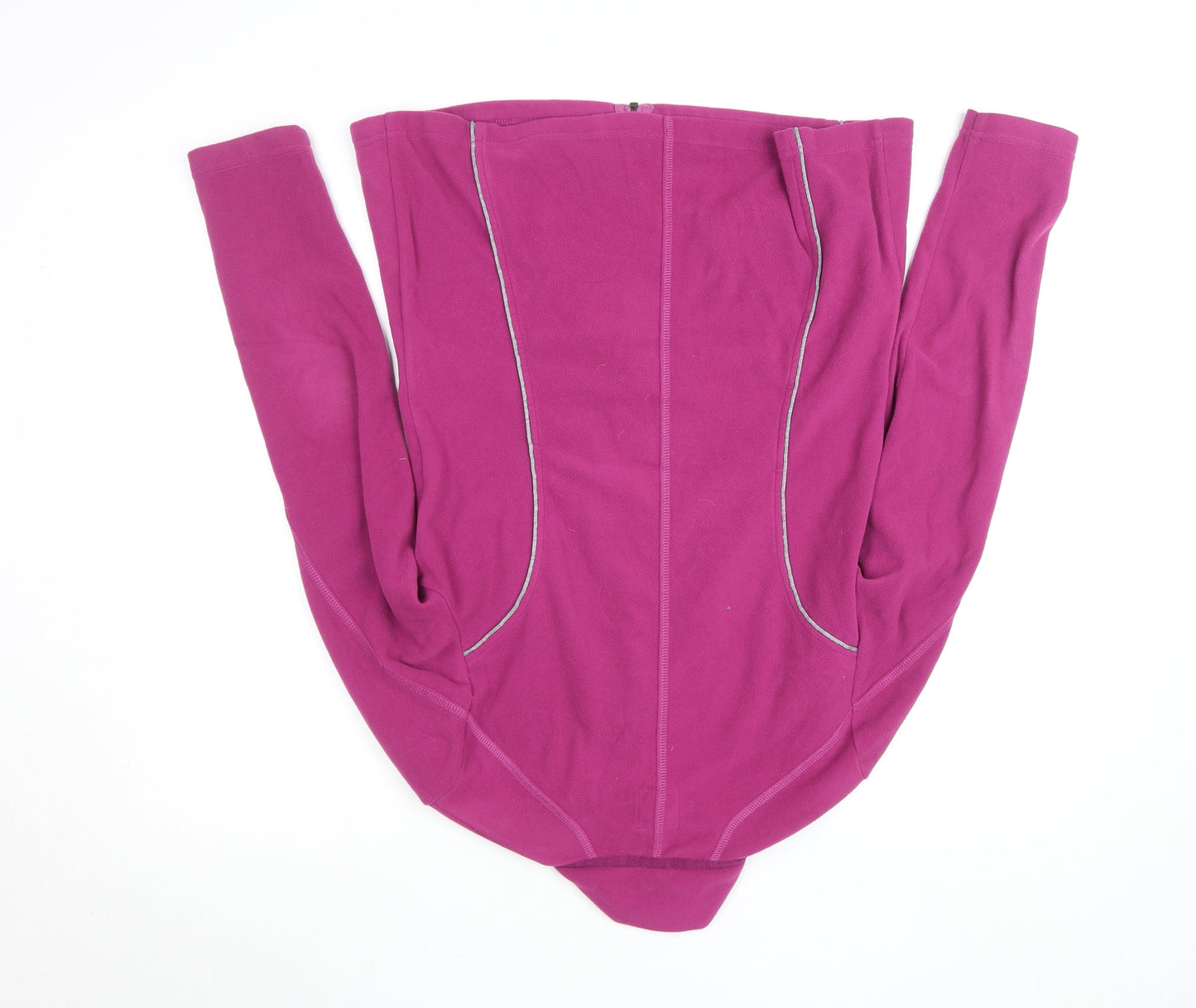 Giesswein Women Purple Fleece Full Zip Jacket M Lightweight Activewear