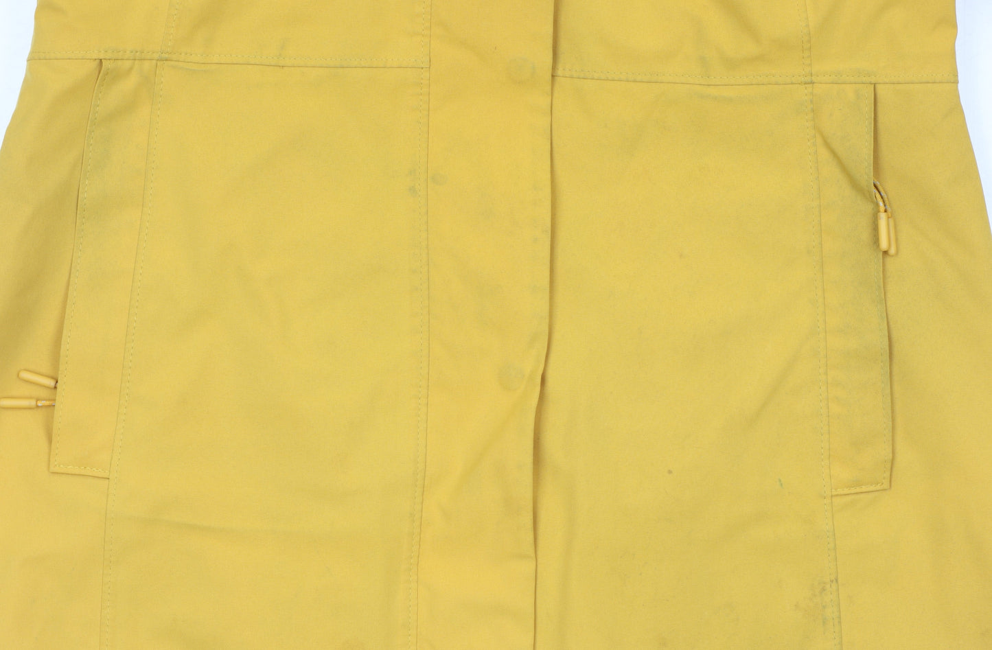 Mountain Warehouse Women’s Yellow Waterproof Rain Coat Size 10