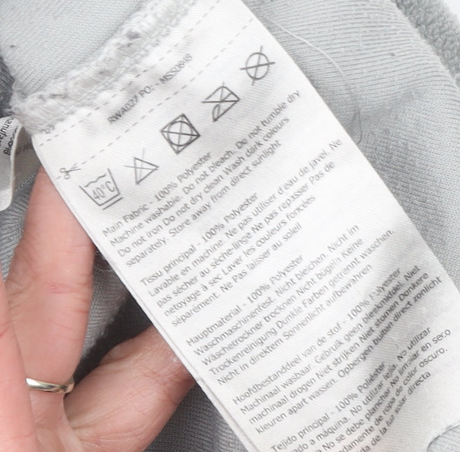 Regatta Women's Grey 1/2 Zip Fleece Sweatshirt UK 10 Outdoor Warm Top