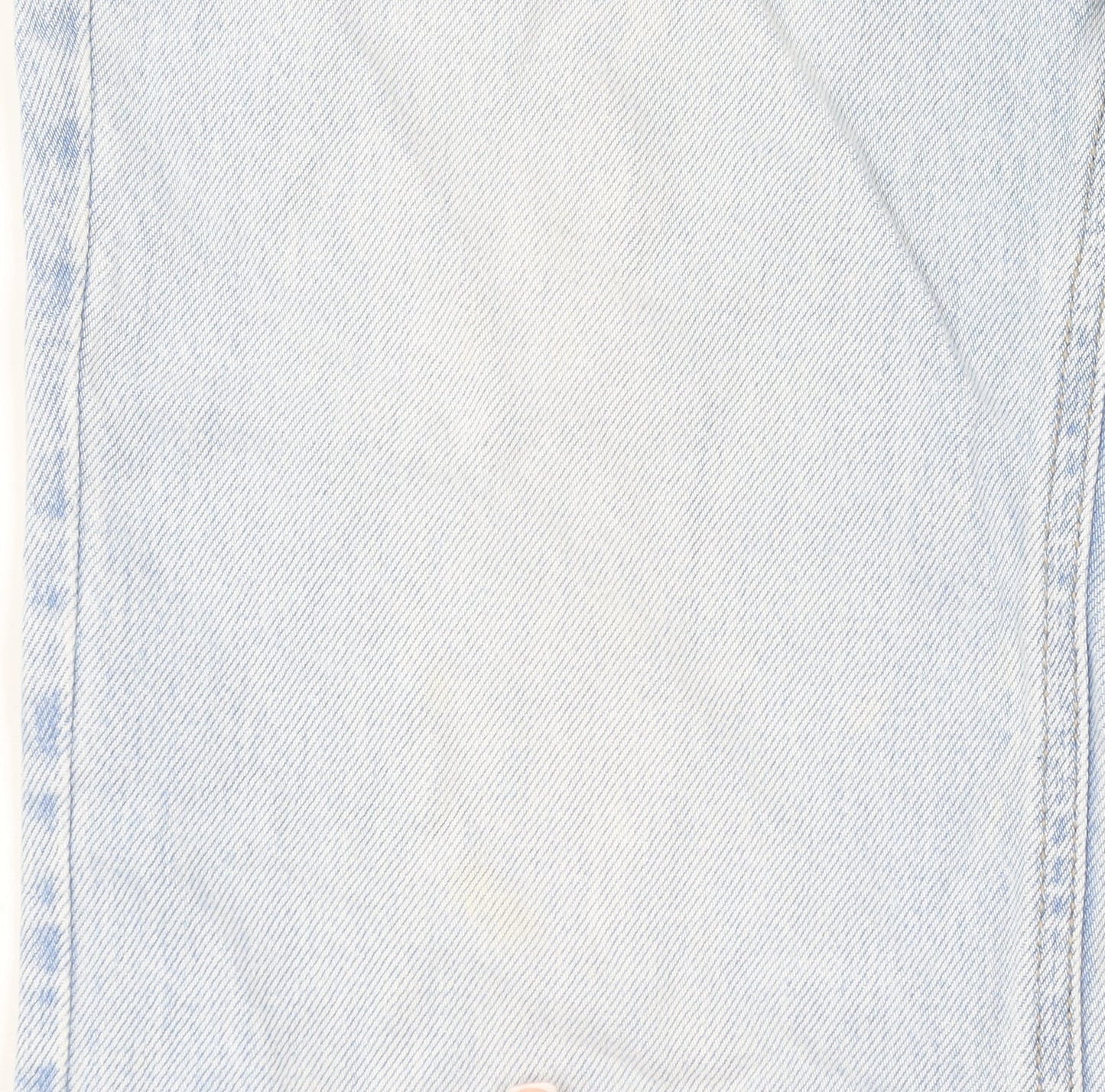 Unisex Adultss UK Size M Stradivarius Regular Fit Straight Blue Jeans