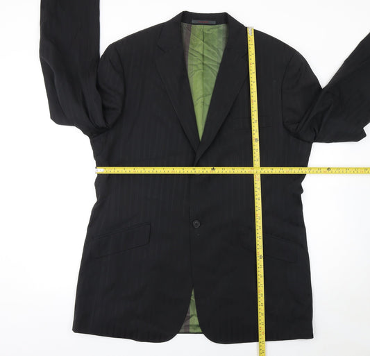 Mens UK Size L Ted Baker Regular Black Suit Jacket