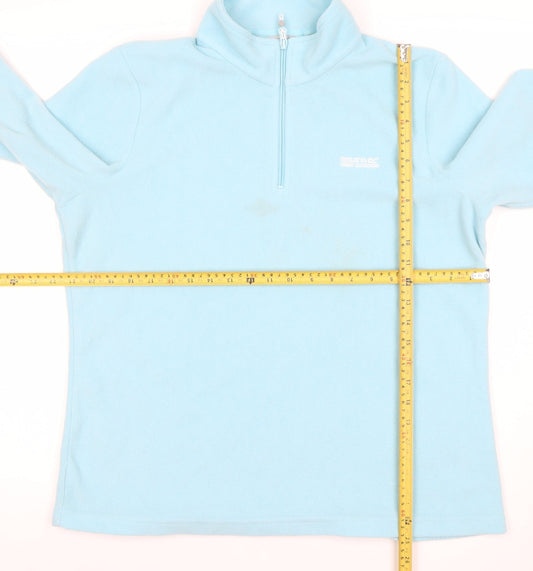 Regatta Women’s Blue 1/2 Zip Fleece Sweatshirt UK 18