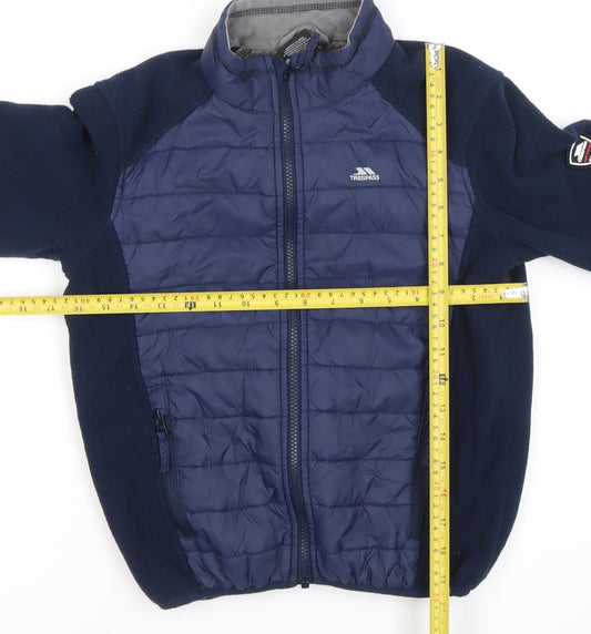 Boys UK Size 9-10 Years Trespass Blue Puffer Jacket
