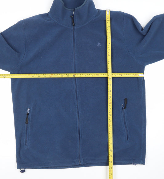 Mens UK Size L Rainforest Blue Basic Jacket