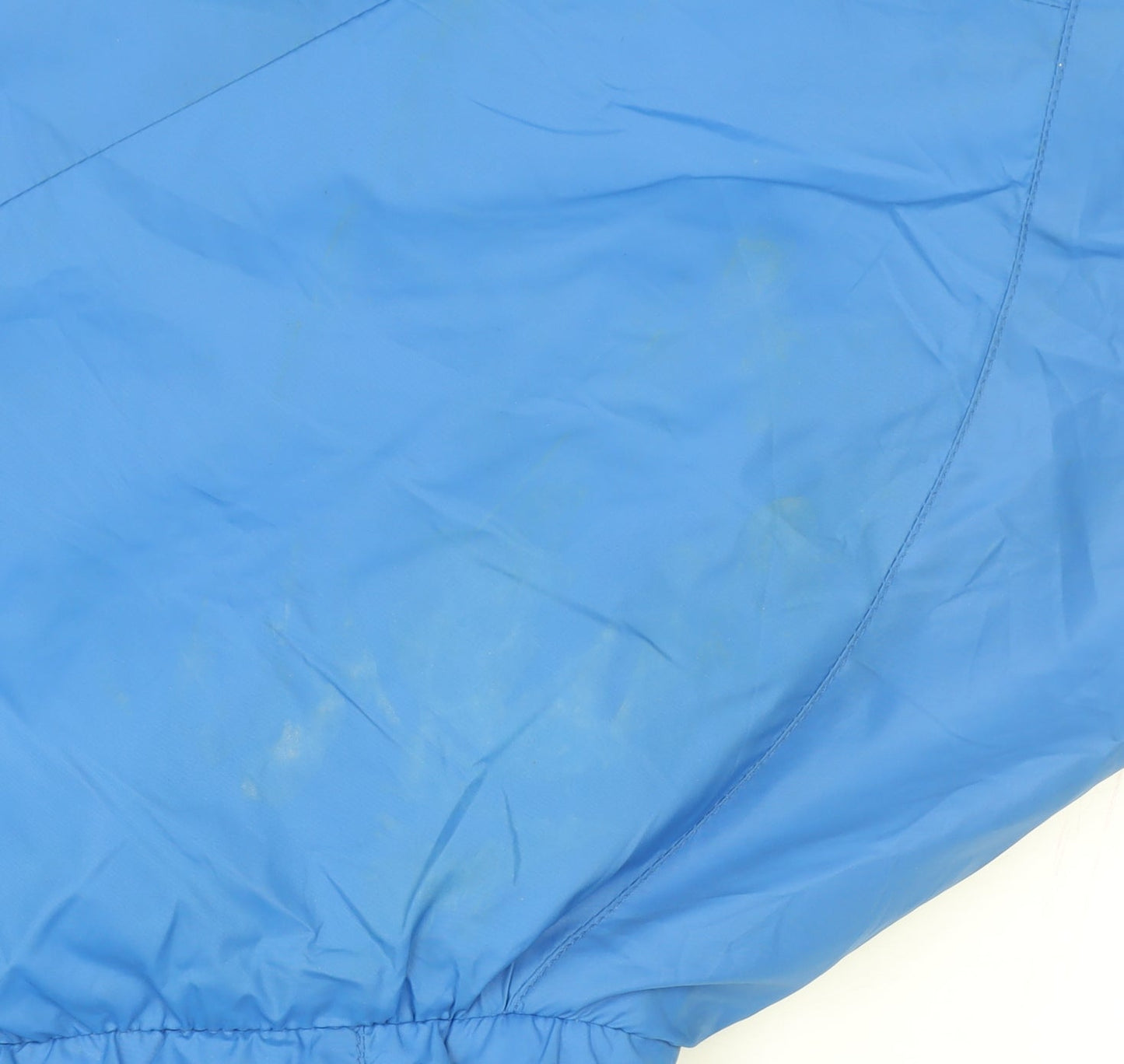 Mens UK Size L FLY53 Blue Windbreaker Coat