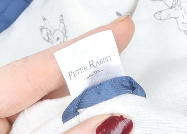 Peter Rabbit Blue Hooded Waterproof Rain Coat Jacket 12-18M Unisex Baby