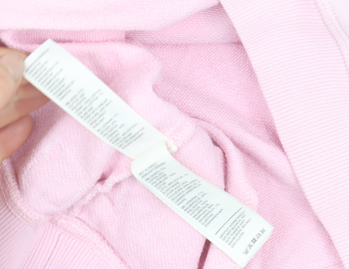 Girls UK Size 10-11 Years FatFace Pink Pullover Hoodie