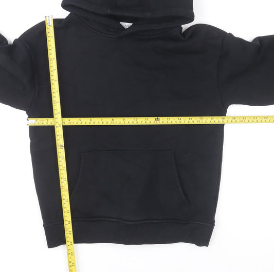Mens UK Size XS ARNE Black Pullover Hoodie