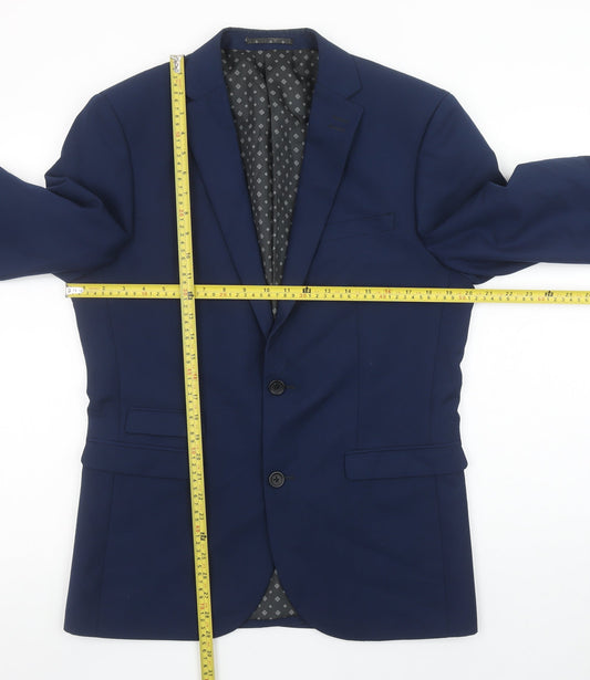 Mens UK Size 40 NEXT Regular Blue Suit Jacket