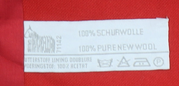 Womens UK Size 10 Selfridges Regular Red Blazer