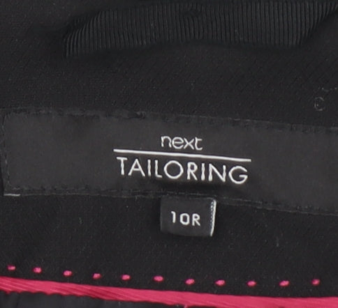 Next Women Black Tailoring Single-Breasted Blazer Size 10R