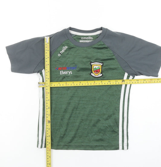 Boys UK Size 5-6 Years O'Neills Green Basic T-Shirt