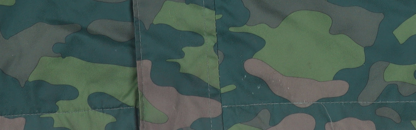 Boys UK Size 9-10 Years Mountain Warehouse Green Rain Coat