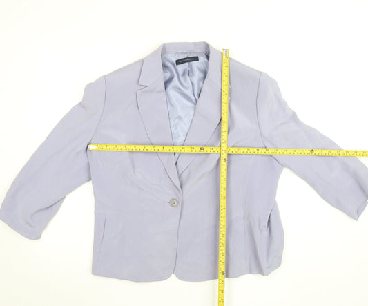 Womens UK Size 14 Windsmoor Purple Basic Jacket