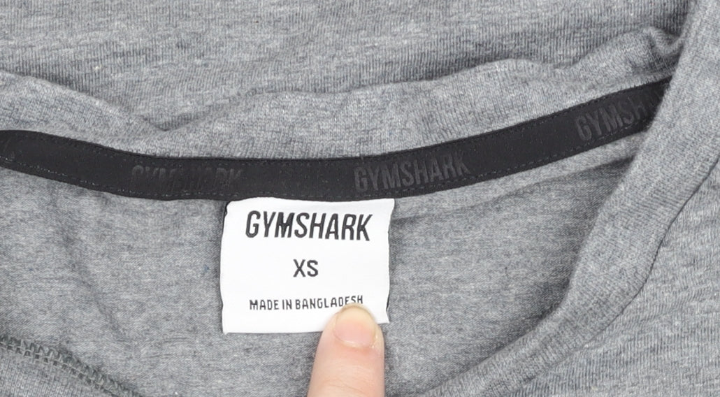 Gymshark Men’s Grey XS Athletic Fit Short Sleeve T-Shirt