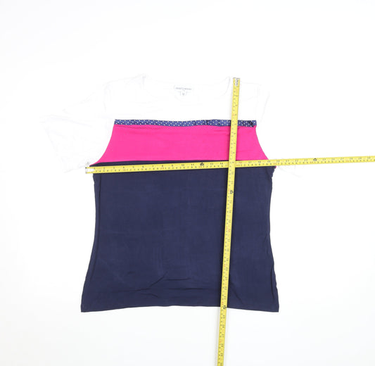 Womens UK Size 18 Gray & Osbourn Multicoloured Basic T-Shirt