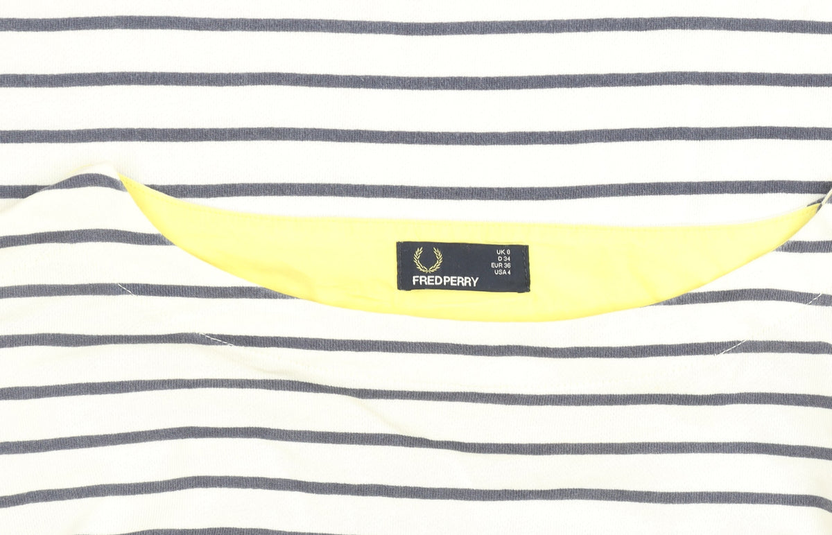 Womens UK Size 6 Fred Perry Shift Dress