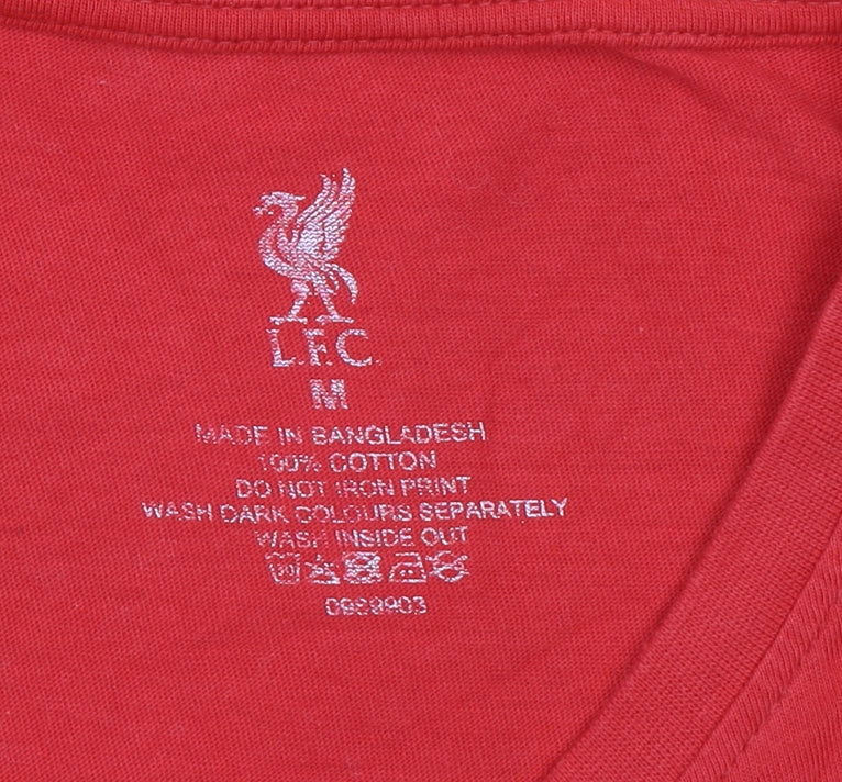 Mens UK Size M LFC Red T-Shirt