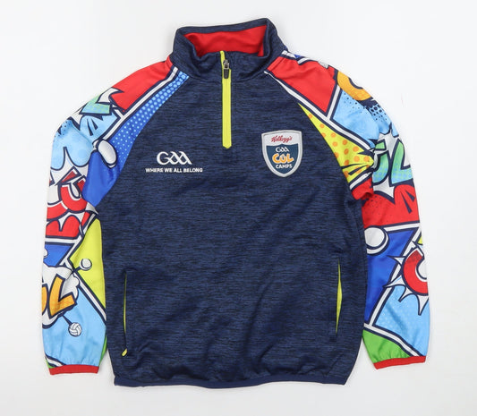 Boys UK Size 24 Masita Blue Pullover Hoodie
