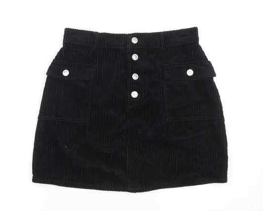 Womens UK Size 10 Primark A-Line Corduroy Skirt