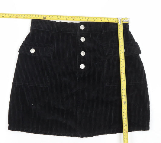 Womens UK Size 10 Primark A-Line Corduroy Skirt
