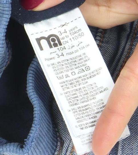 Boys UK Size 3 Years nex Regular Fit Straight Jeans
