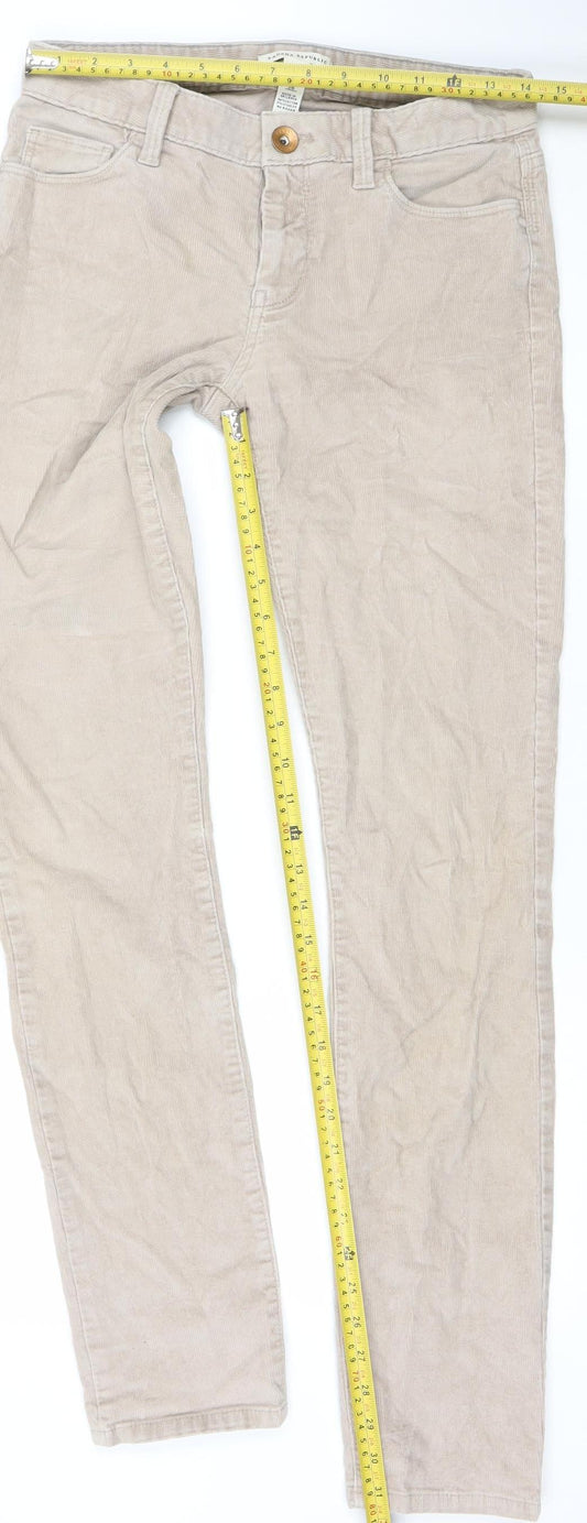 Banana Republic Women's Beige Chino Trousers Size 26 Slim Fit