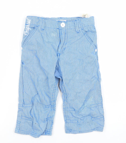 Boys UK Size 6 Years name it Regular Fit Cargo Blue Trousers