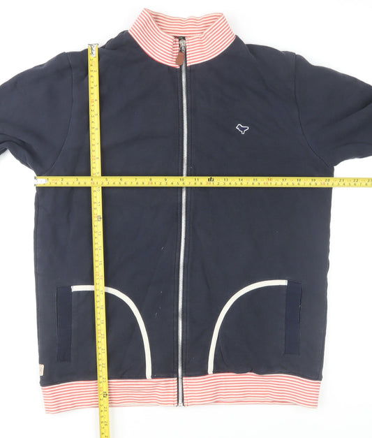 Weekend Offender Men's Blue M Track Jacket Full Zip Cotton