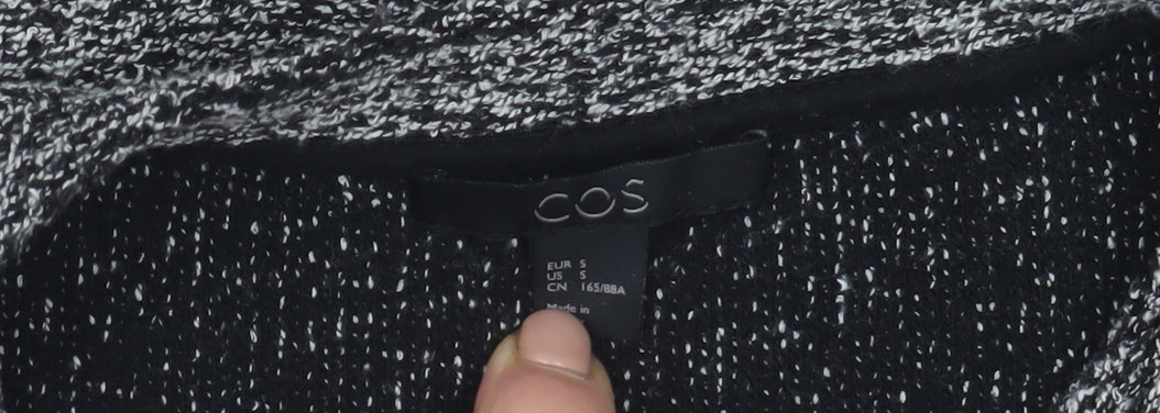 Womens UK Size 8 COS Grey Pullover Jumper