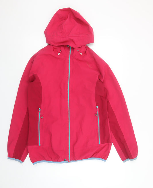 Womens UK Size 10 Regatta Pink Rain Coat