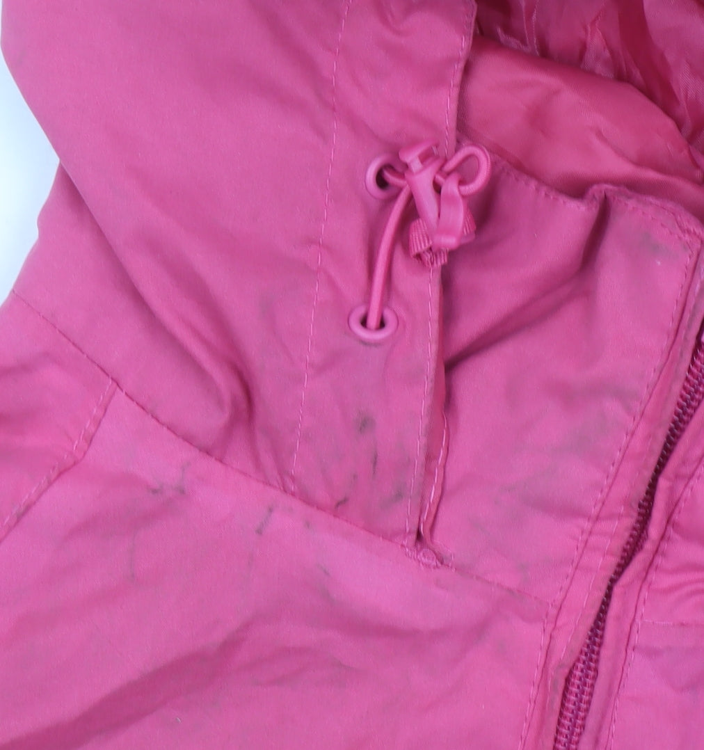 Womens UK Size 12 Peter Storm Pink Rain Coat