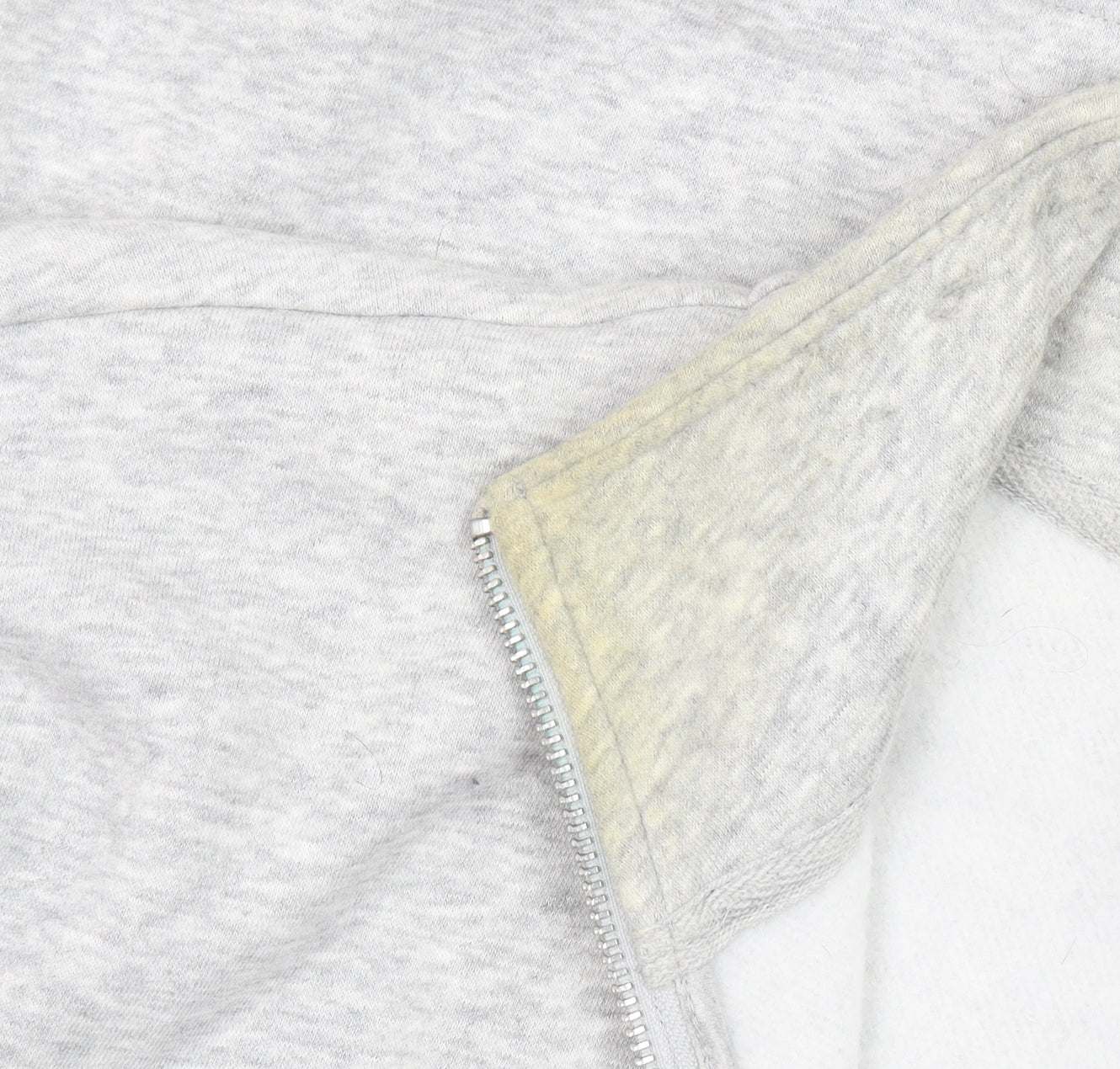 Mens UK Size M H&M Grey 1/4 Zip Sweatshirt
