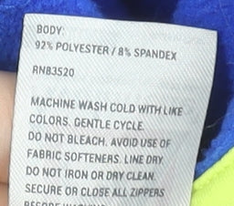 Mens UK Size S Avalanche Blue Soft Shell