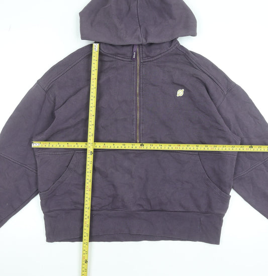 Womens UK Size M Peloton Purple Pullover Hoodie