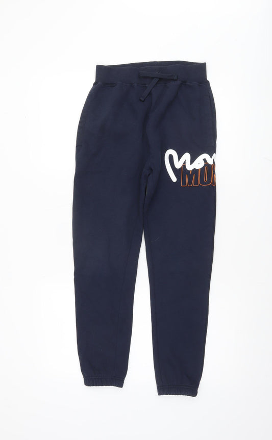 Boys UK Size 13 Years Money Regular Fit Jogger Blue Trousers